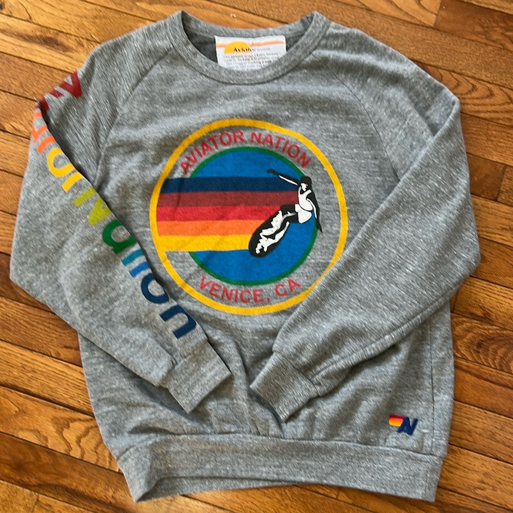 LIKE NEW! Aviator Nation sweatshirt. Worn a few times.